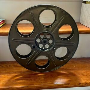 Vintage Metal Movie Film 14.5” diam. x 1.5” deep Reel Taylor -Schantz maker mark